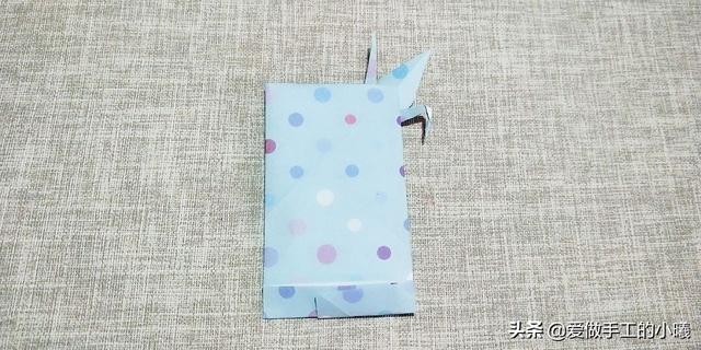 小学生必备自制信封图解步骤，小学生必备自制信封图解步骤图片（千纸鹤信封折纸教程）