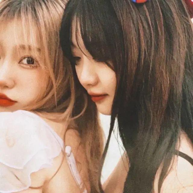 好看闺头♡，微信头像，好看闺头♡（一组超好看的闺蜜头像集）