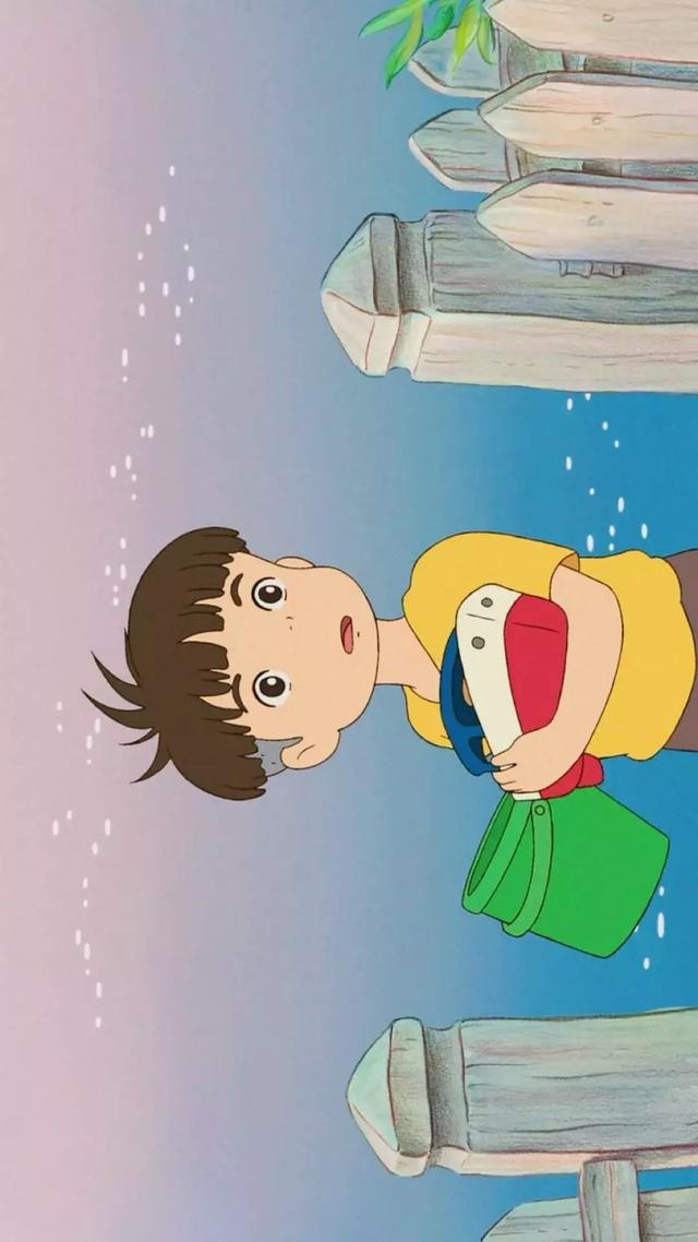 波妞和宗介图片，波妞和宗介，微信头像（波妞喜欢宗介，而我喜欢你）