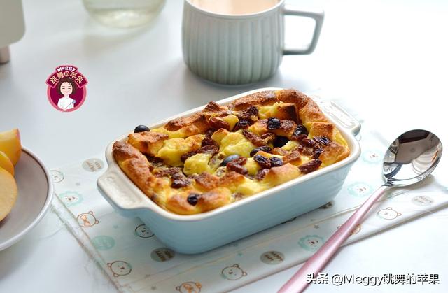 蛋奶吐司布丁步骤，戚风蛋糕里面的布丁怎么做（1盒牛奶2个鸡蛋）