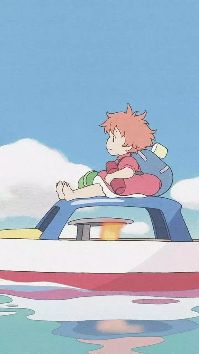 波妞和宗介图片，波妞和宗介，微信头像（波妞喜欢宗介，而我喜欢你）