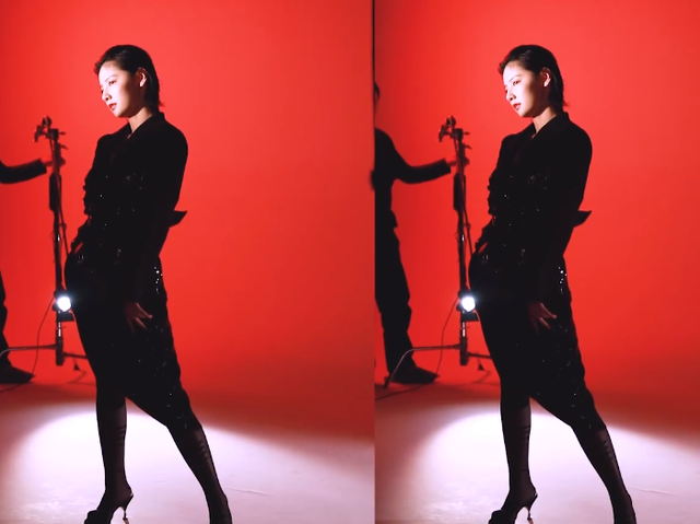 情侣头像黄一点的一人一半，情头真人一人一半 甜蜜侧颜微信（硬糖少女“月下七姐妹”大片）