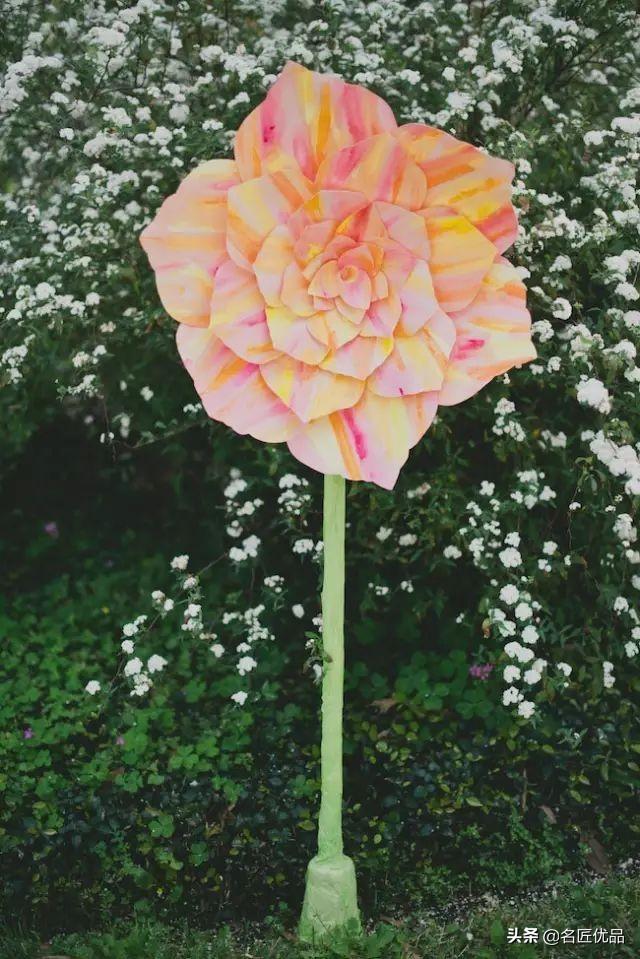 教师节礼物折纸手工花，手工折纸教程（教师节创意手工：一张纸）