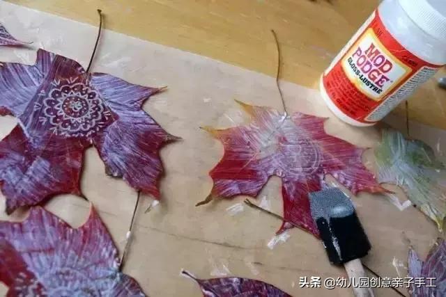 叶子做的手工图片，手工漂亮的拼叶子图（我为你整理了这份树叶手工大全）