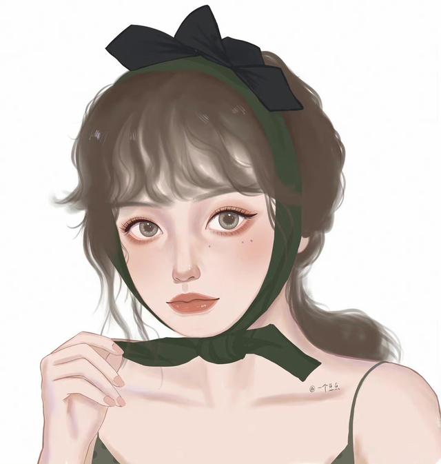 头像女高清图片大全，女生头像高清女头优质女头像微信（爆好看的手绘女生头像）