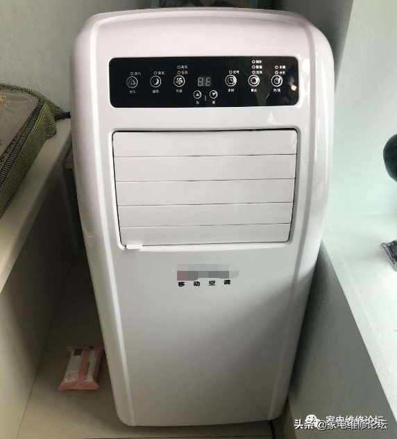 家电维修论坛移动空调安装 移动空调添加制冷剂，不要拆开外壳靠经验添加