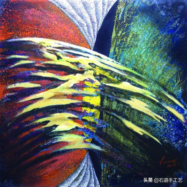 磨漆画（越南磨漆画，天真率性——任宏的漆画艺术（磨漆画工艺）