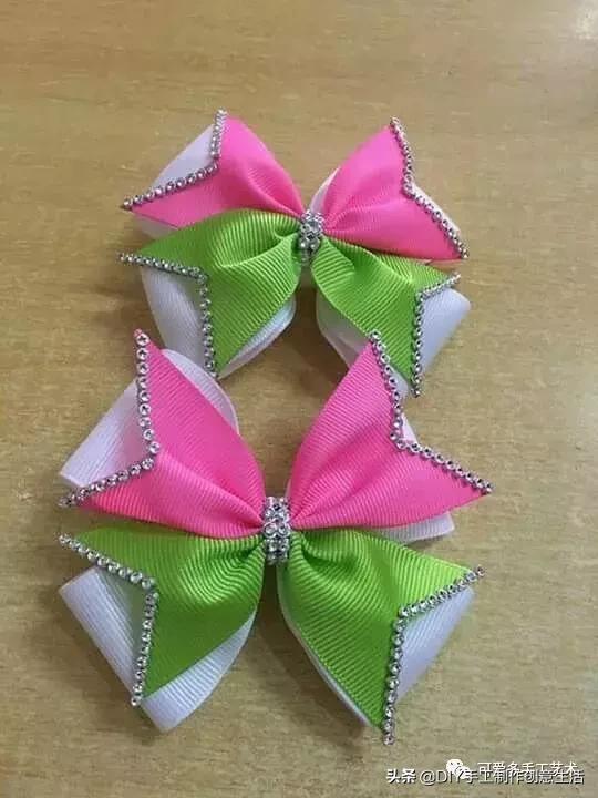 手工发夹制作教程，如何制作手工发夹（DIY手工制作）