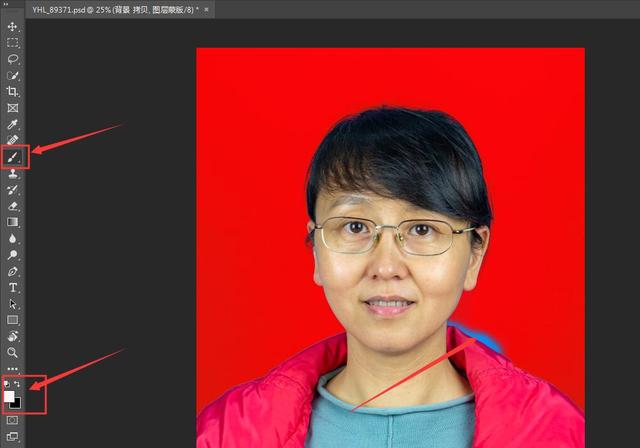 二寸证件照尺寸，证件照尺寸及更换背景颜色教程
