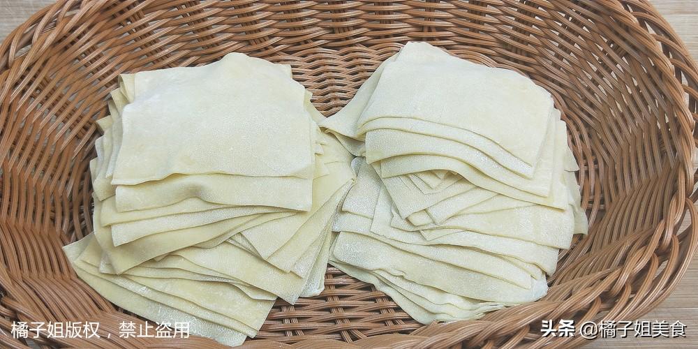圖片[10]-【搟餛飩皮】做法步驟圖 1斤面粉做60張 比外面買的還筋道好-起舞食譜網