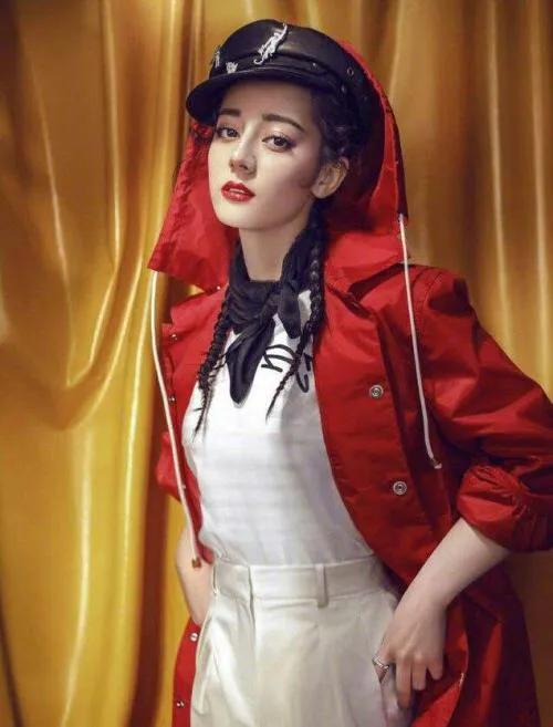 没有想过当女神的迪丽热巴确是无数人的女神