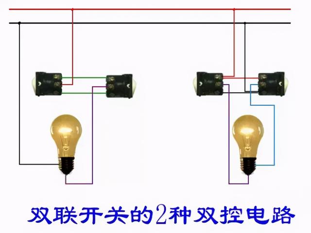 实物电工接线电路图大全简单，80多个电工实物接线图