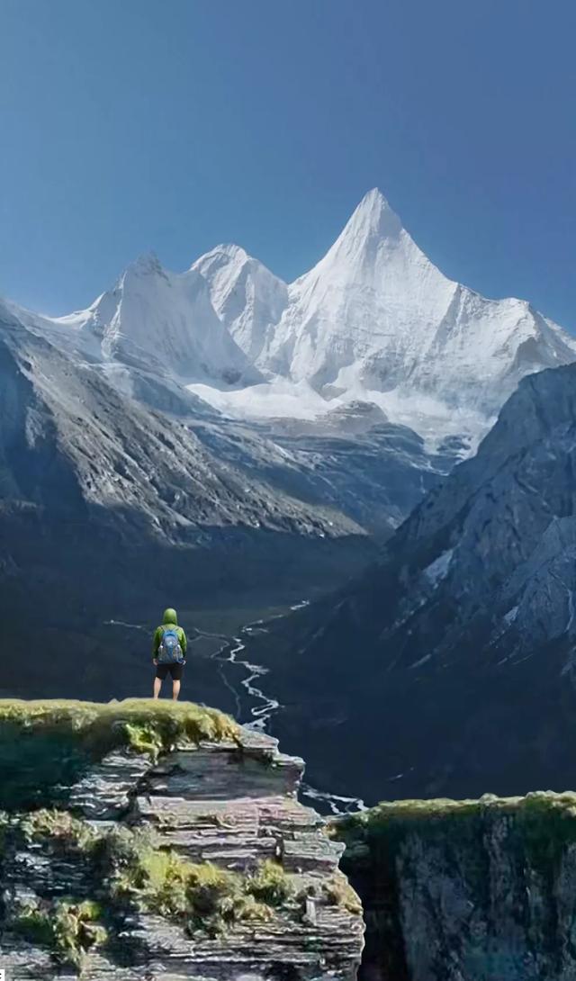 稻城亚丁怎么去，怎么去稻城亚丁（路线图，好几条免费路线）