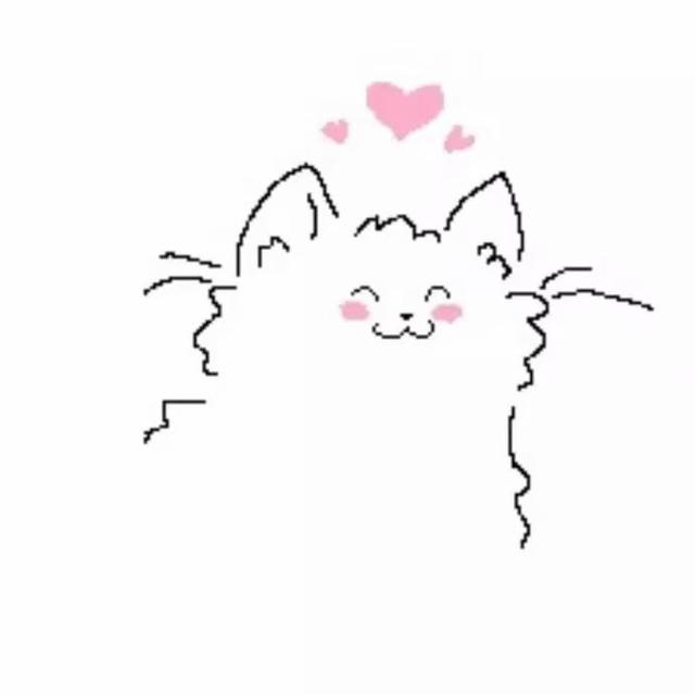 简笔画情侣头像，手绘简笔画情侣头像微信（简笔画情侣头像一男一女分开）