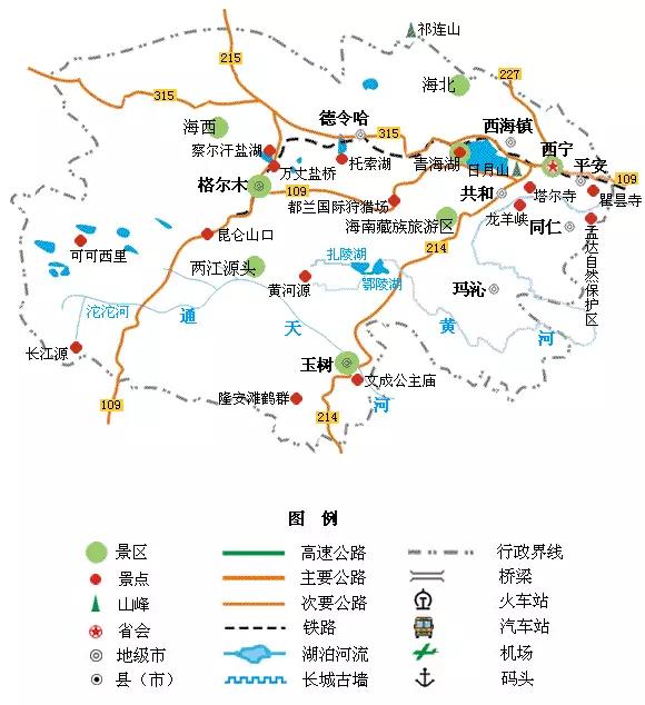 江西旅游地图，安徽江西旅游地图（全国旅游地图精简版）