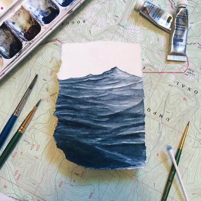 我想我是海歌词，海浪无声将夜幕深深淹没是哪首歌（我想我是海宁静的深海）