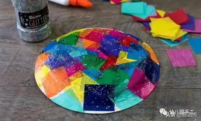 幼儿园大班手工纸质飞盘制作方法，承包幼儿园整个学期美工课堂