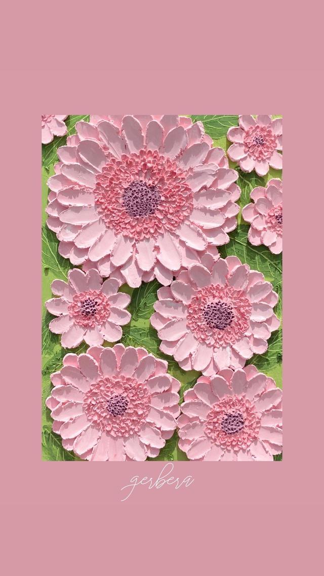 油画棒图片绘画作品，一组油画棒作品（绝美的油画棒手绘壁纸<二>）