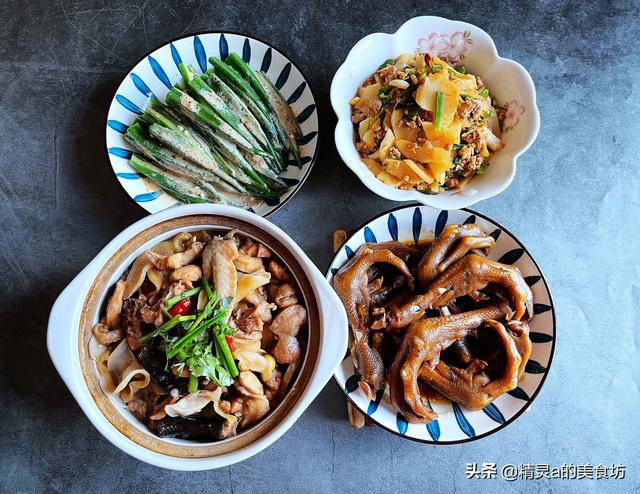 秋葵鸡肉的做法，秋葵炒鸡脯肉的做法窍门（鸡鸭猪肉配一盘素菜）