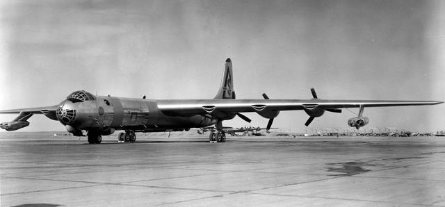 36b胸围是多少厘米，大而无当的临时占位——“6桨4喷”B-36轰炸机