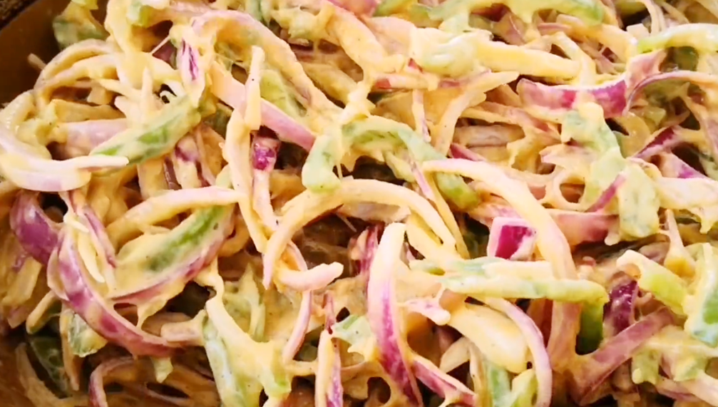 圖片[4]-【洋蔥雞蛋烙餅】做法步驟圖 不炒不腌不涼拌 孩子隔天就想吃-起舞食譜網