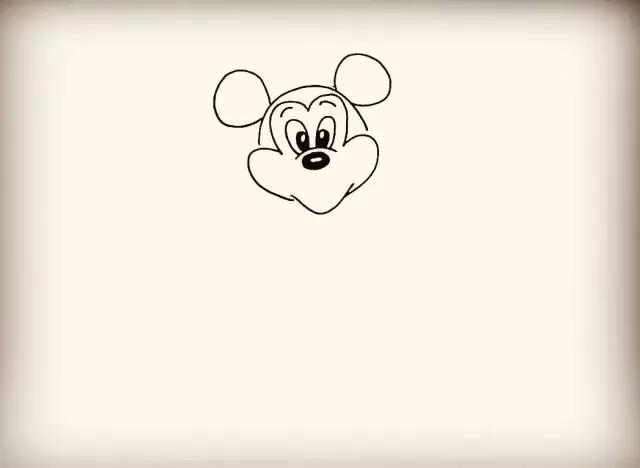 大耳朵图图简笔画，简笔画大耳朵图图简单画法（迪斯尼经典动画之米奇、米老鼠最简单的画法）