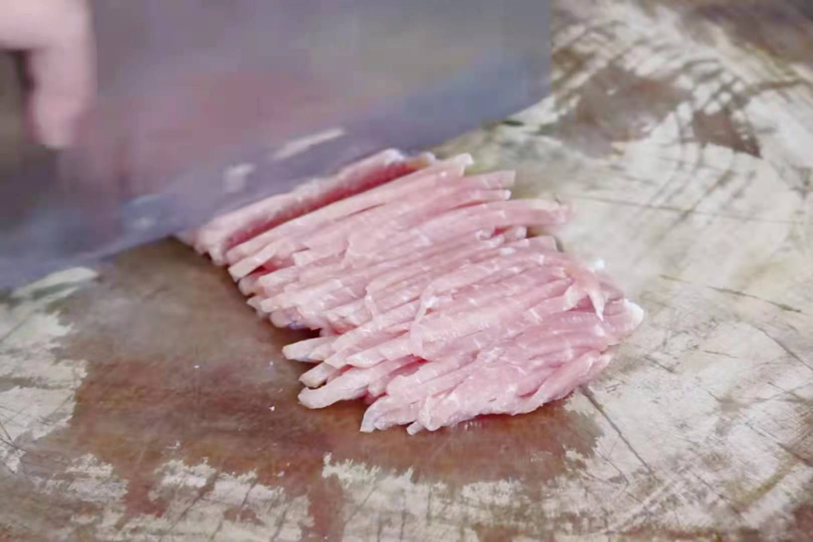 冻肉的切法技巧