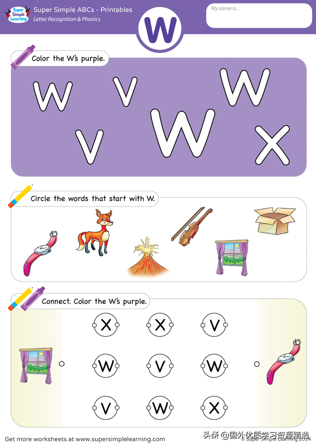 window怎么读，窗户的英语怎么说（自然拼读-辅音字母w的单词及练习）