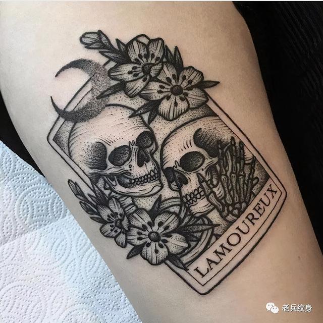 女生纹身图案大全，纹身图案，微信头像（你真的以为只是爱上了单纯的图案吗）