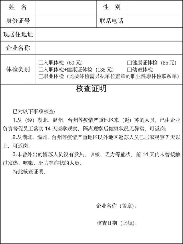 苏州工业园区体检中心上班时间，苏州园区体检中心工作时间（今日起园区疾控中心恢复从业人员体检）