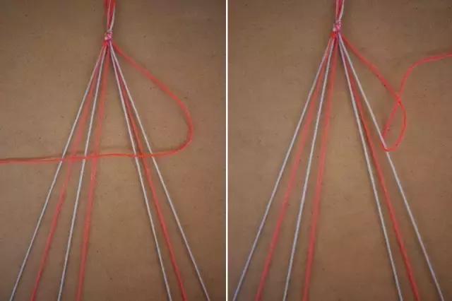 手链编织，手链编织教程 红绳 简单易学（毛线手链编织教程，一定要学会）