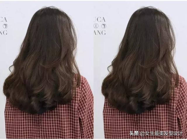 披肩头发女生烫发类型,女生披肩发适合什么烫(春节首选"披肩烫")