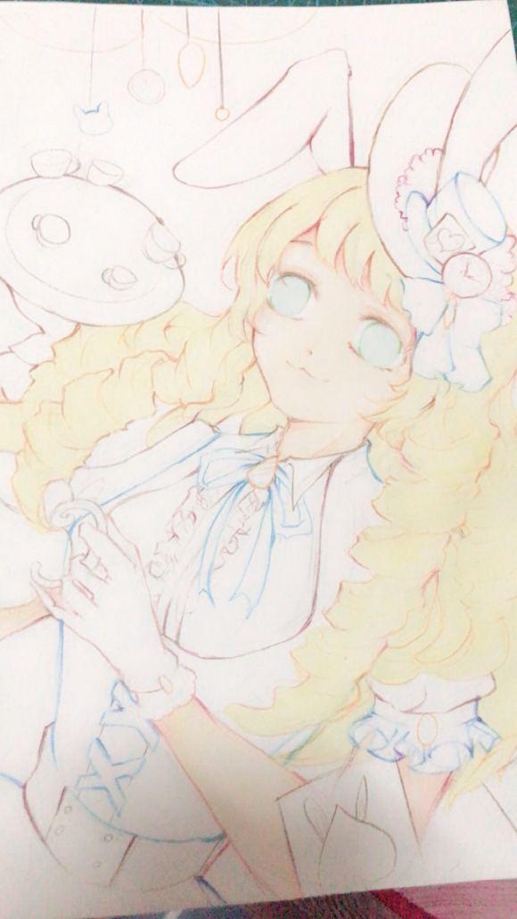 樱花树马克笔画法，马克笔画樱花树教程（发一个详细的马克笔绘画过程）