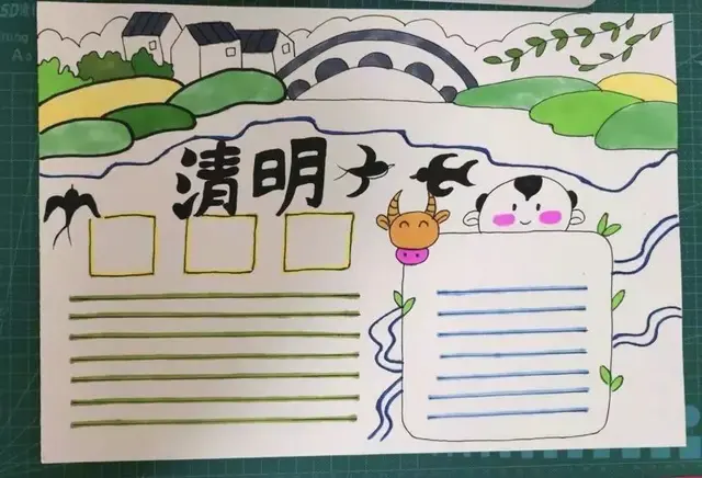 关于古诗的手抄报，关于古诗的手抄报内容（这些诗词+谚语+手抄报合集）