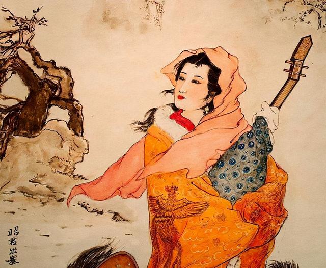 明妃指的是，明妃指的是杨贵妃还是王昭君（伤感写下《王昭君二首》）