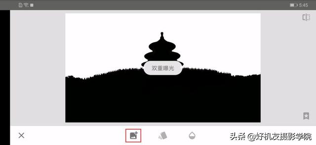 如何将照片制作黑白剪影的效果，照片怎么做成黑白剪影（如何用snapseed将手机照片制作成为图中图的二次曝光剪影效果）