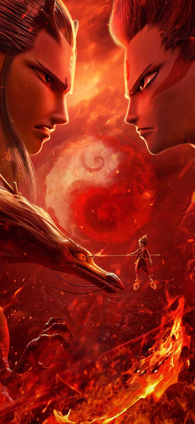 哪吒魔童降世图片，哪吒魔童降世哪吒变身图（壁纸，哪吒之魔童降世系列）