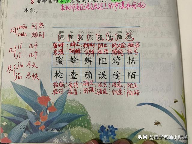 蜜蜂的蜂怎么写，蜂什么意思解释（教师整理笔记认识法布尔）