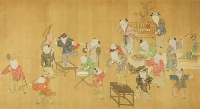 怎样画儿童简笔画笊篱，篱笆简笔画怎么画（对比看看古代孩子们的玩法趣味多多）