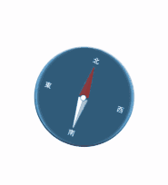 指南针红色的一头指向什么方向，指南针红色的一头指向什么方向蓝色（拿着指南针走到最南点后）