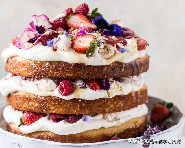 生日蛋糕英文祝福短信，蛋糕英文生日快乐（英语原版文章：The）