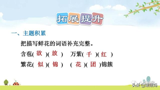芬芳迷人的意思，芬芳迷人是什么意思解释一下（三年级下册语文第13课《花钟》图文详解及同步练习）