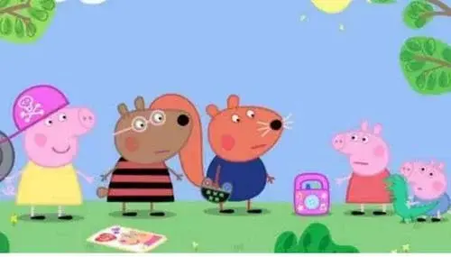 小猪佩奇的正脸，小猪佩奇朋友的头像系列   新的猪猪头像送给可爱的你们微信（《小猪佩奇》一共出现了多少种动物）