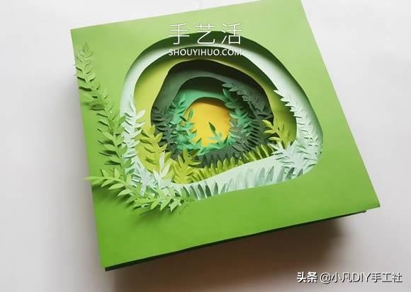 3d立体画怎么画简单，教你如何简单几步画出3D立体画（超详细3D立体纸雕教程图解）