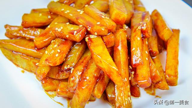 炸洋芋的简单做法，炸土豆条这样做