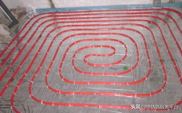 地暖分水器开关示意图，地暖分水器开关示意图旁通阀（水地暖的安装流程）