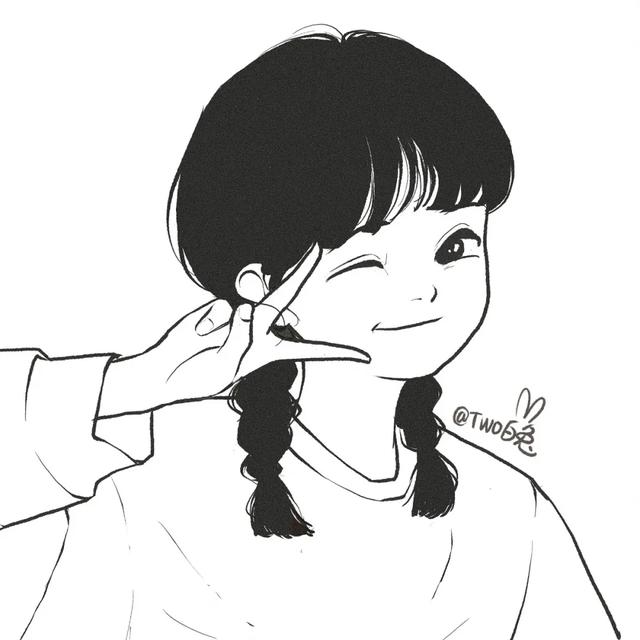 动漫卡通情头，微信头像，动漫卡通情头（卡通动漫情侣头像）