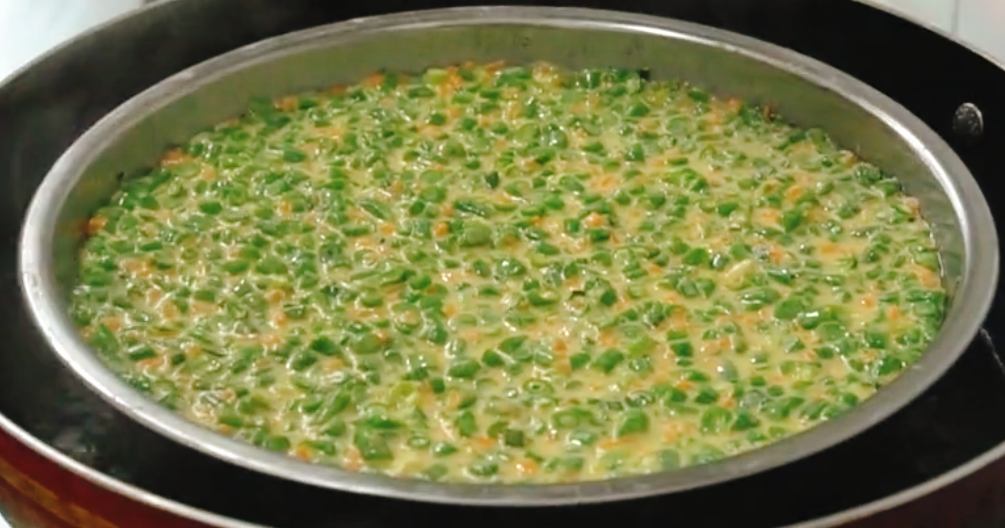 图片[5]-【鸡蛋豆角饼】做法步骤图 嫩脆又营养 2斤不够吃-起舞食谱网