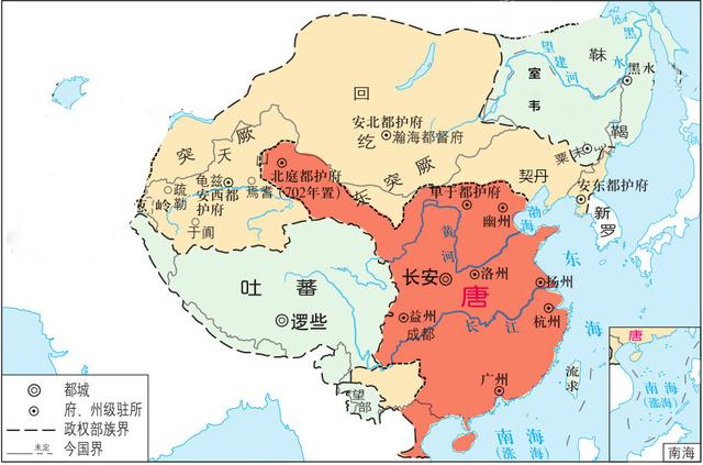 西晋二十一州地图，西晋地图学家（中国各个朝代的版图有多大）