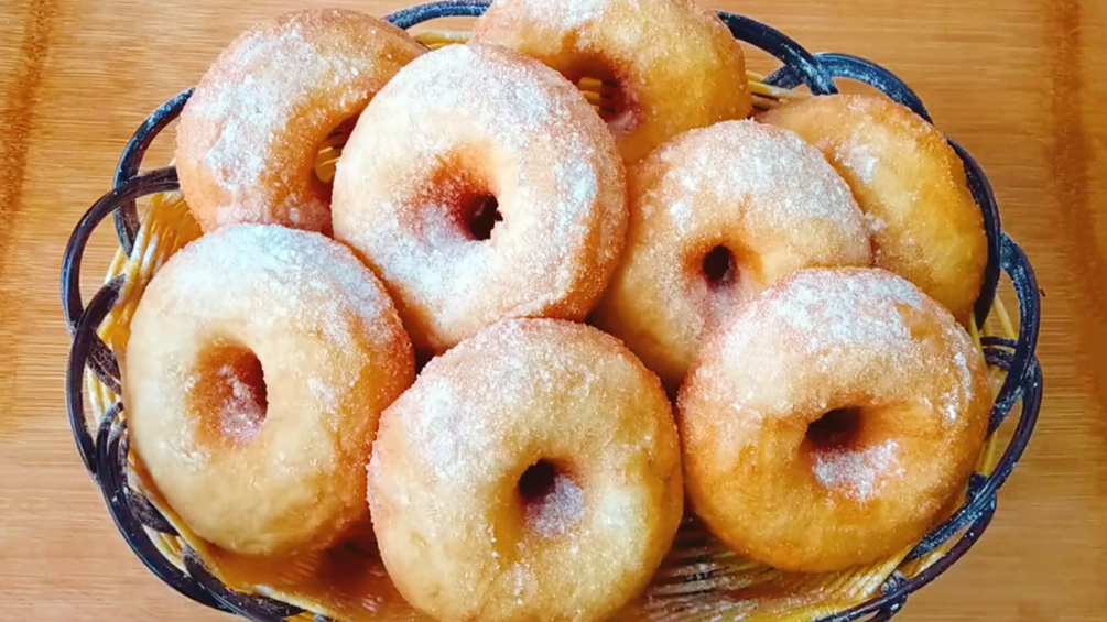 【甜甜圈】做法步骤图 做法特简单 孩子爱吃-起舞食谱网